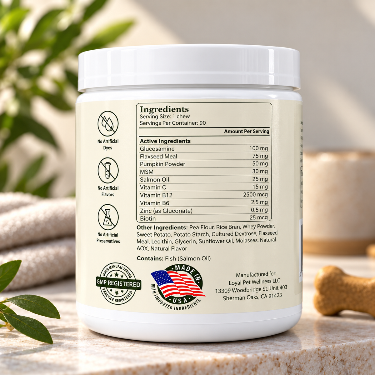 Loyal Pet Wellness- 3 Months Supplement Supply